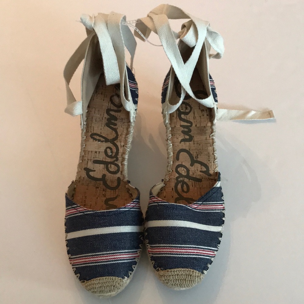 Nwob Sam Edelman Patsy Ankle Strap Espadrille - image 1